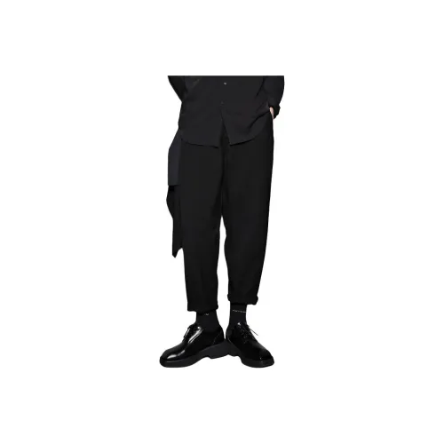 RAYSHOW Casual Pants Men's Black