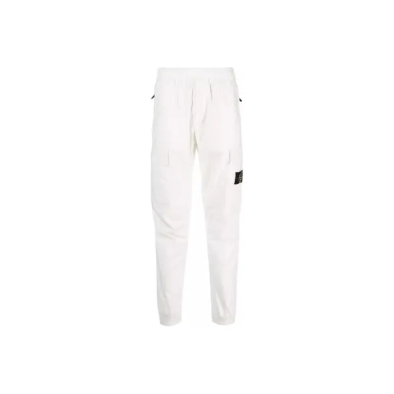 STONE ISLAND Casual Pants Men's White-0