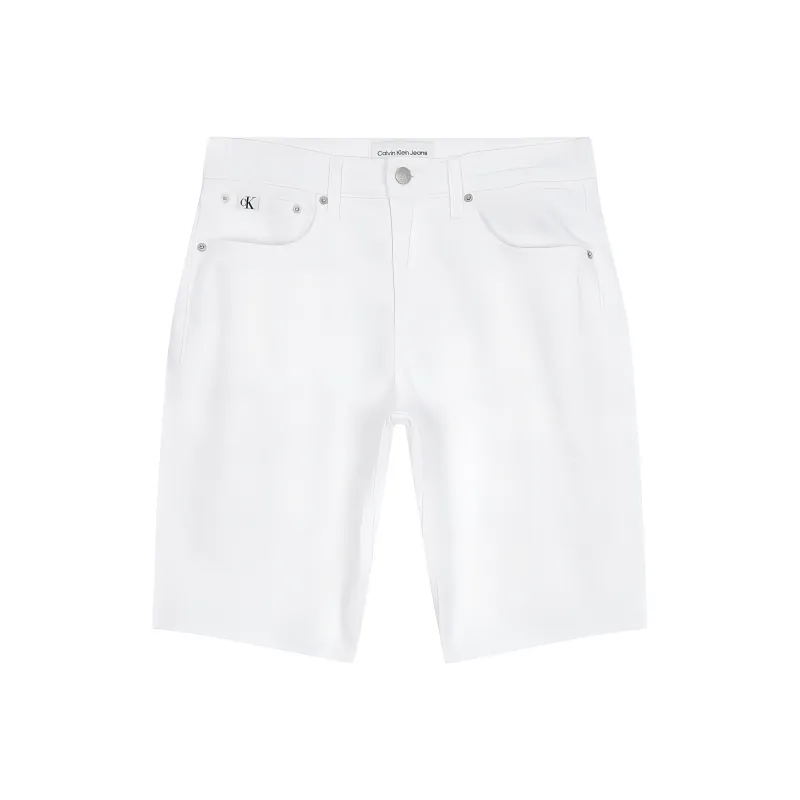 CALVIN KLEIN Denim Shorts Men's White-0