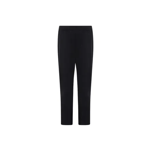 EMPORIO ARMANI Stretch Cotton And Cupro Flat front Trousers