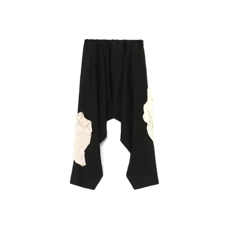 Yohji Yamamoto Casual Pants Unisex Black-0