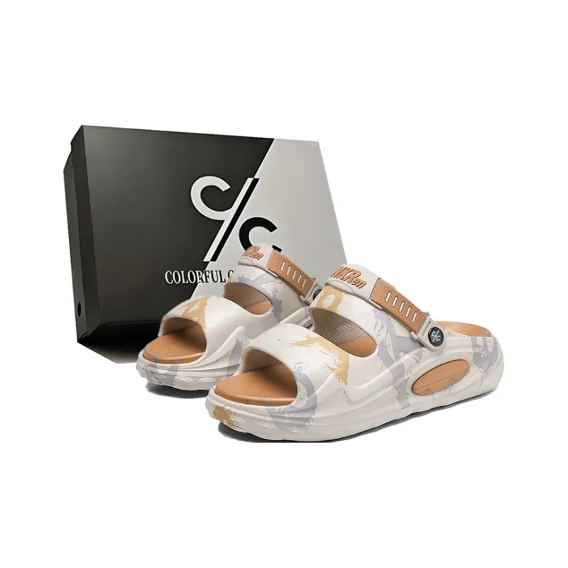 Colorful Creations Beach Sandals Men's-10