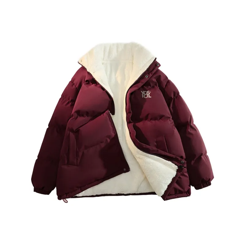 YOSICIL Puffer Jacket Unisex White-4