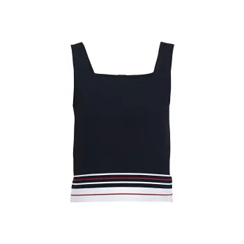 THOM BROWNE Tank Tops Women's Dark Blue