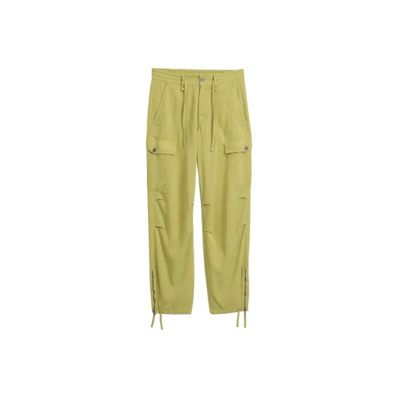 ZARA Casual Pants Men's Grass Green-0