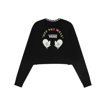 Vans Crop Tops Women's Black