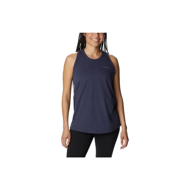 Columbia Tank Tops Women's Marine Blue-0
