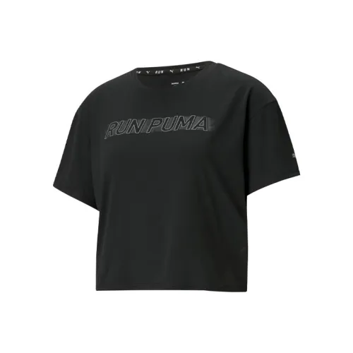 PUMA Skimmer Crop Tops Women's Black