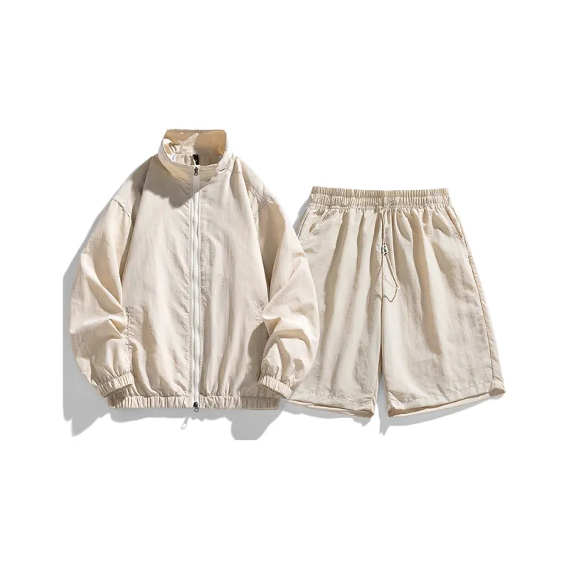 GOOSELIAR Coat, Shorts, Pants Three Piece Set Unisex-71