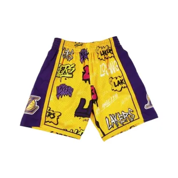 Mitchell & Ness Basketball Shorts Unisex Yellow