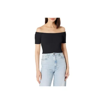 GUESS Tank Tops Women's Black