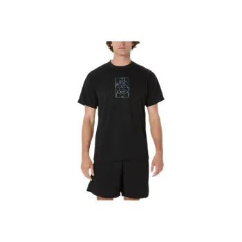 Asics T Shirts Men Black