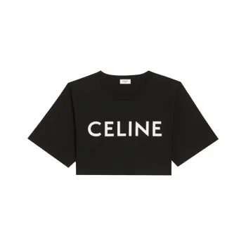 CELINE Crop Tops Women's Black