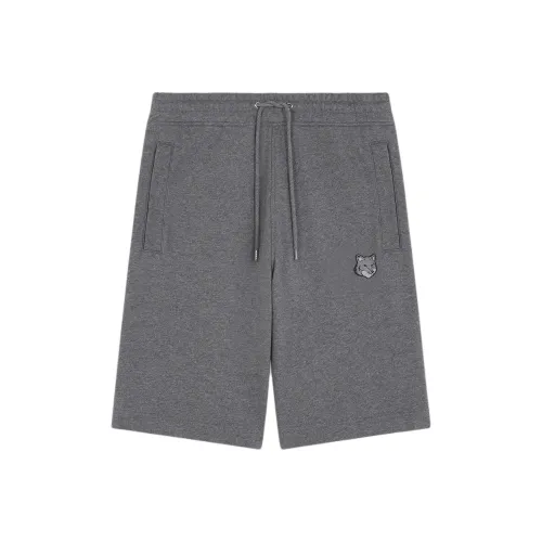 Maison Kitsune Bold Fox Head Patch Oversize Jog Shorts