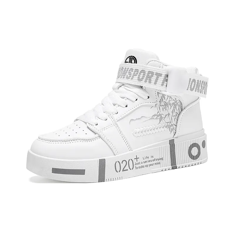 Yi Jiabao Slip Resistant Cushioning And Breathable High Top Skateboard Shoes Men's-6