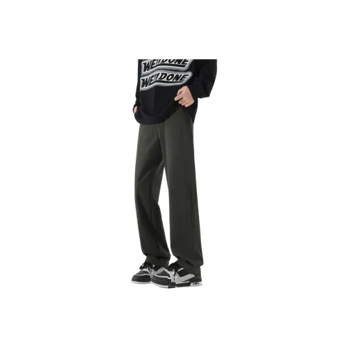 Devanro Casual Pants Men's Army Green