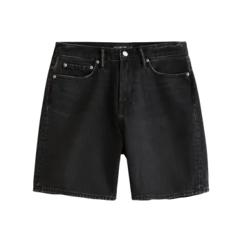 Abercrombie＆Fitch Denim Shorts Men's Black