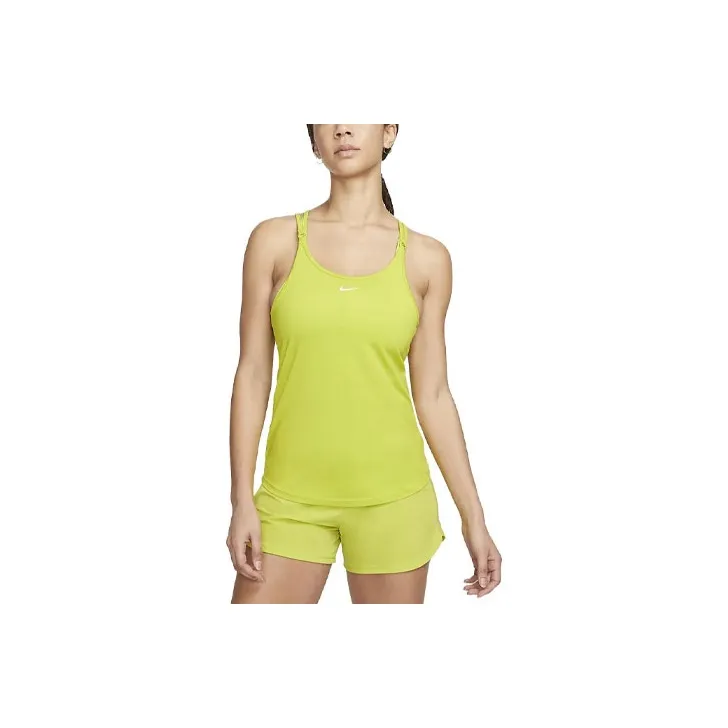 Nike Tank Tops Women's Green Yellow-0