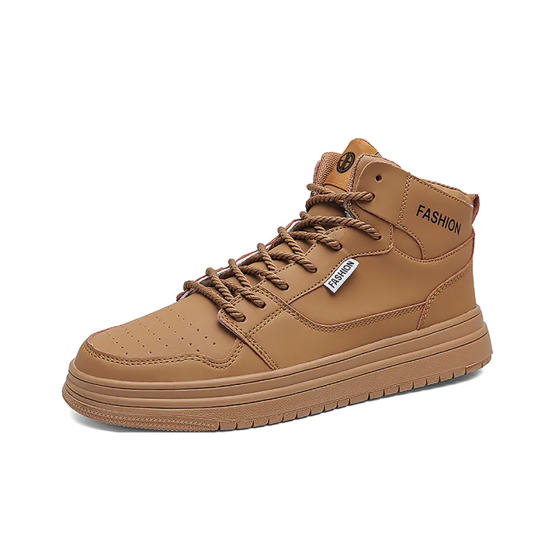 Yi Jiabao Impact Resistant, Abrasion Resistant, Breathable High Top Skateboard Shoes Men's-11
