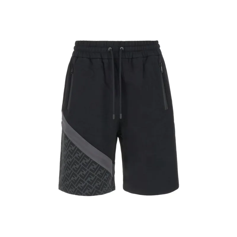 FENDI Casual Shorts Men's Black-0