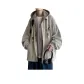 Khaki-Mock Two-Piece/Thickened and Fleece-Lined