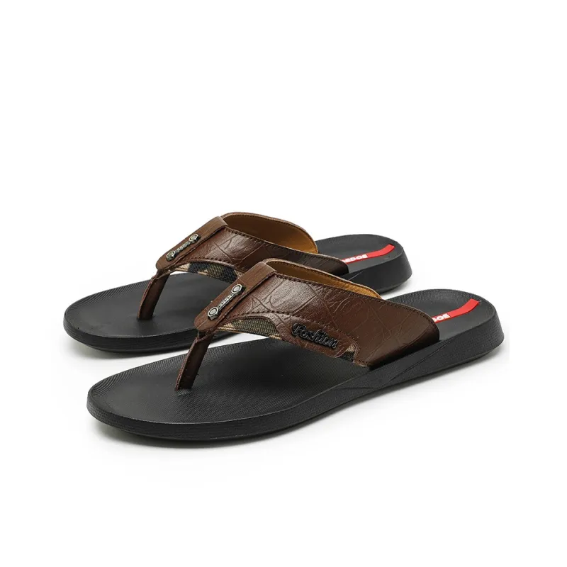 Shiozawa Stitching Quick Dry Flip Flops Men's-5