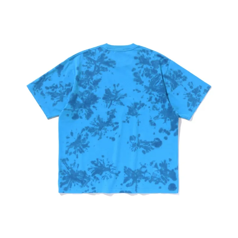 Bape Destroyed Bleach Logo Relaxed Fit Tee-5