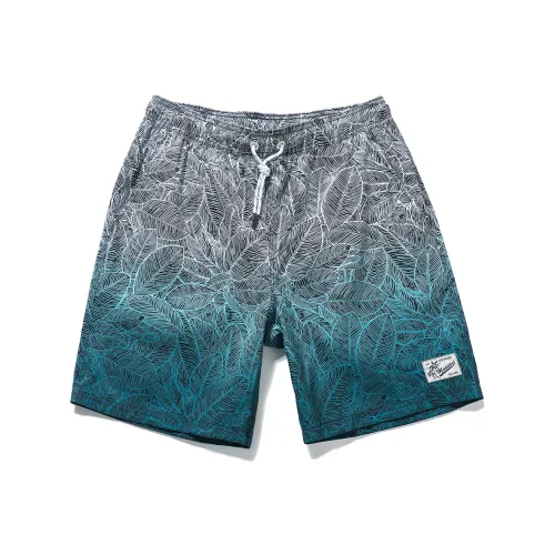 GAILANG Beach Shorts Men's Blue