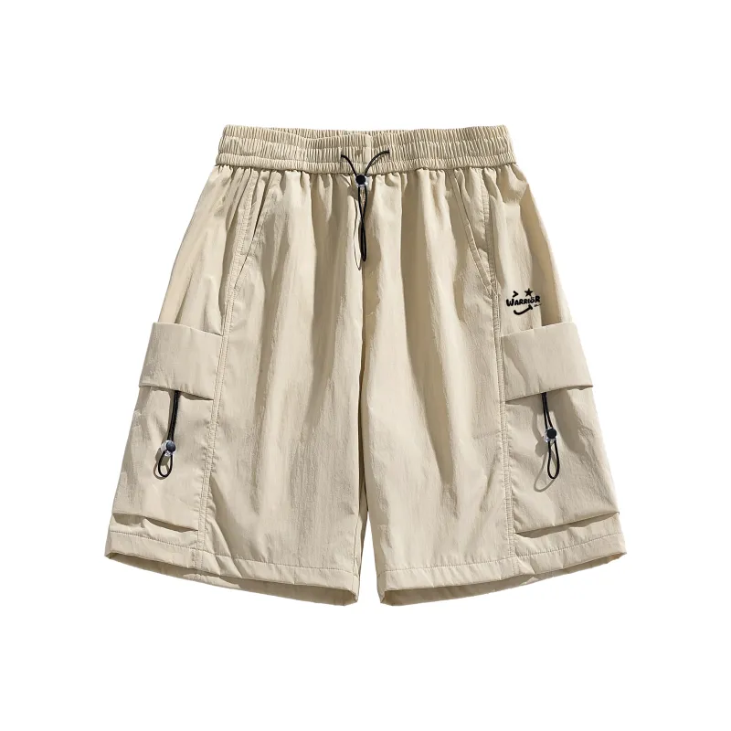 Warrior Huichao Riding The Wind Collection Cargo Shorts Unisex-0
