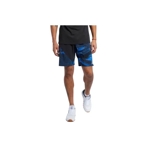 Reebok TS Speed Short AOP 6MO Casual Shorts Men's Blue