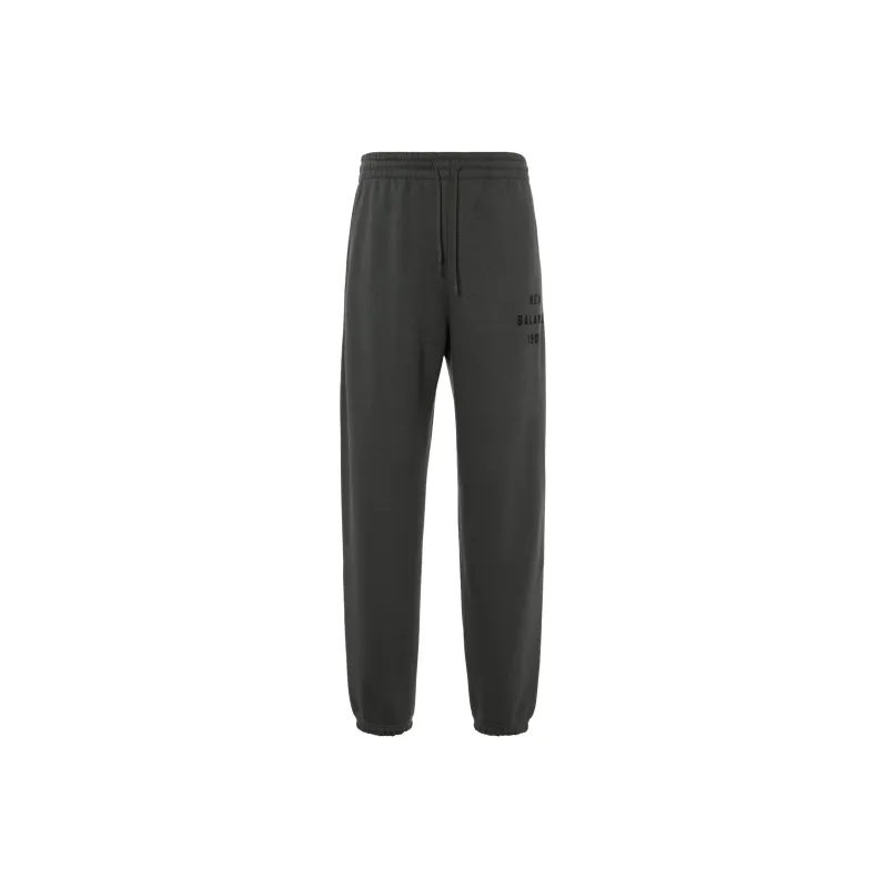 New Balance Iconic Collegiate Fleece Jogger Casual Pants Men's Graphite-0
