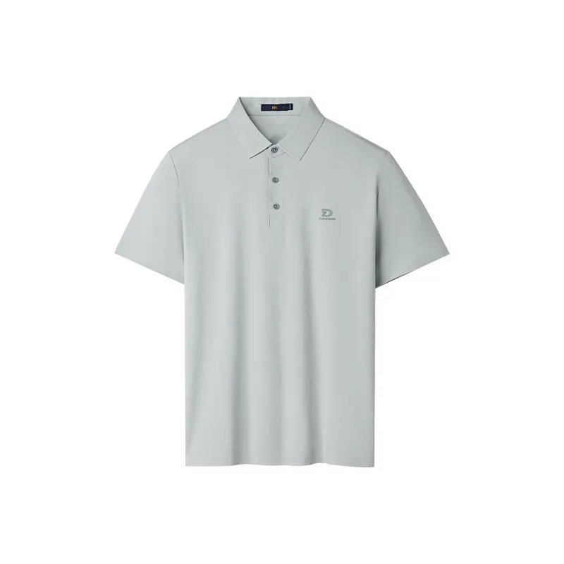 HLA Polo Shirt Men's Light Aqua Green B4-0
