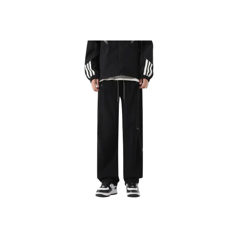 Devanro Casual Pants Men's Khaki-0