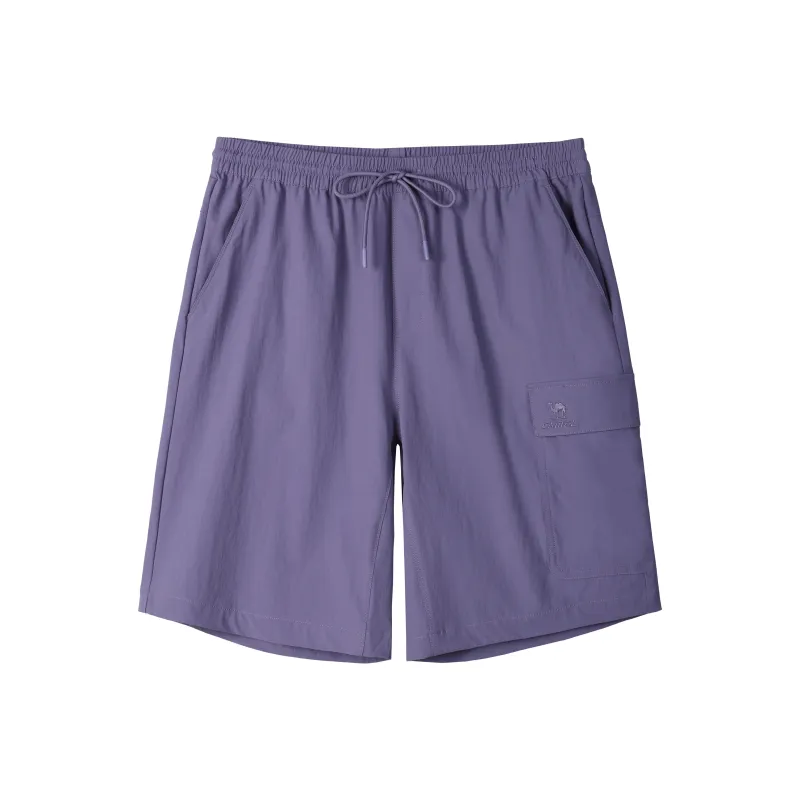 CAMEL Cargo Shorts Men-4