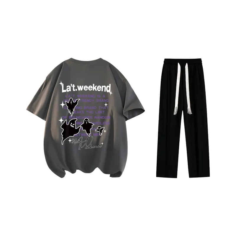 LA'T.WEEKEND Casual Sportswear Unisex-5