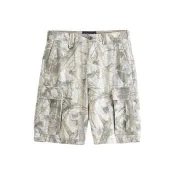 Abercrombie＆Fitch Cargo Shorts Men's Gray Camouflage