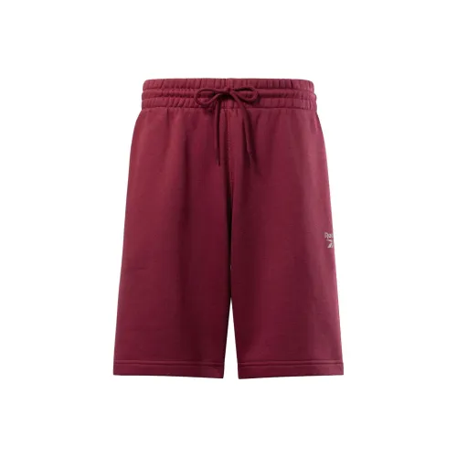Reebok Casual Shorts Men's Burgundy