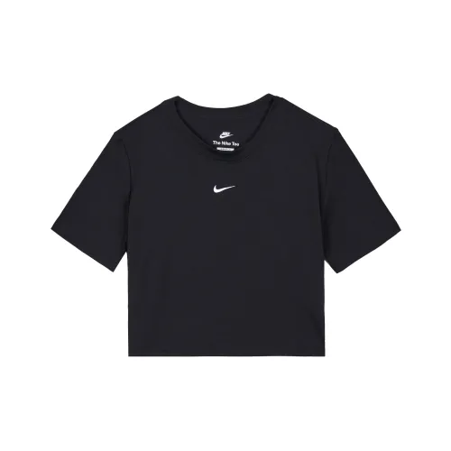 Nike Sportswear Essentials Series Crop Tops Women's Black