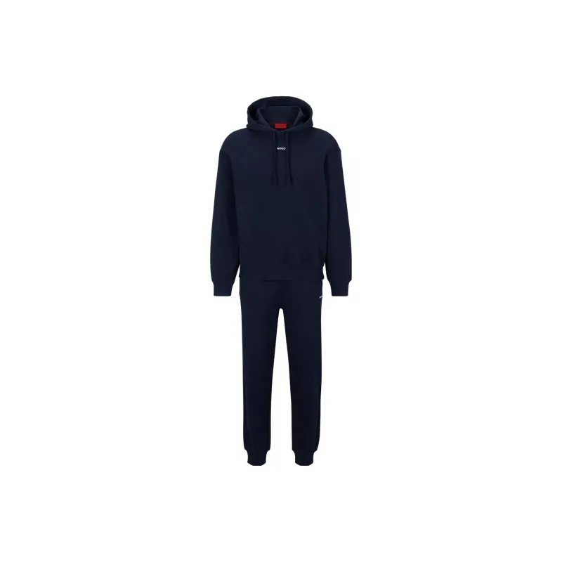 HUGO BOSS Logo Printed Drawstring Two Piece Tracksuit-0