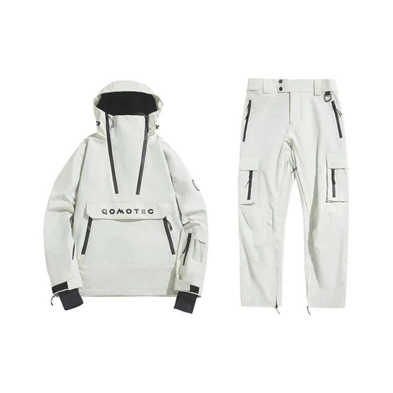 LA QOMOTEC Ski Tops Unisex Light Green-5