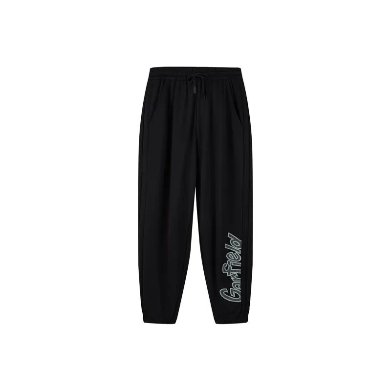 FUN X Garfield SS24 Casual Pants Unisex Black-0