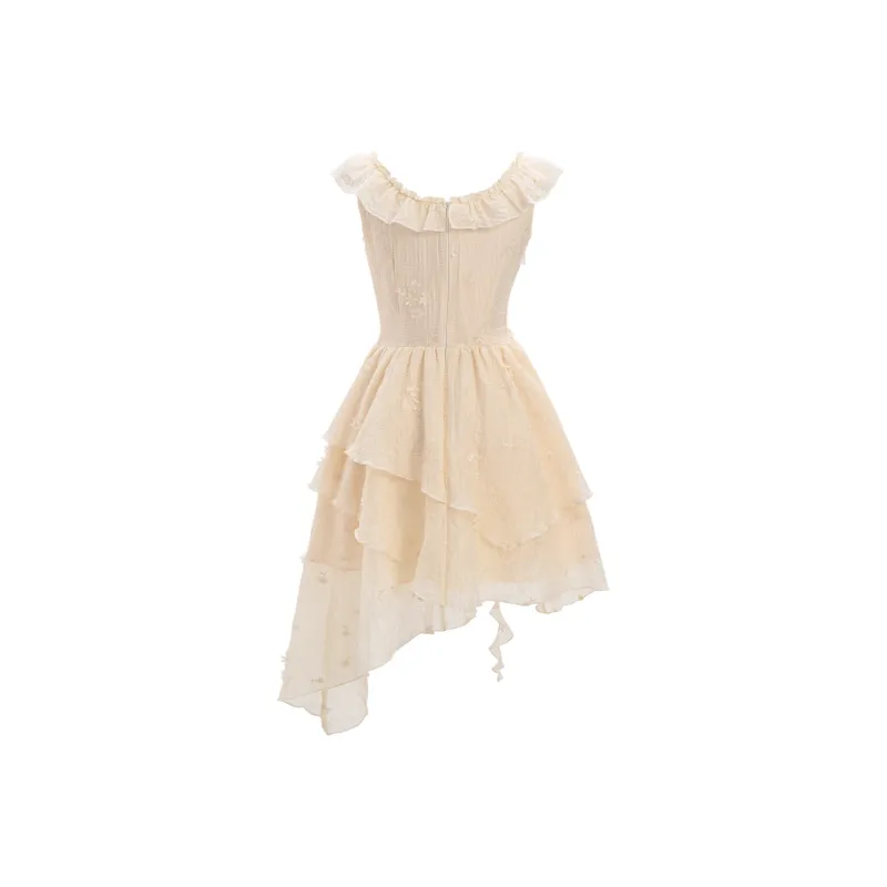 SNBL Slip Dresses Women's Ecru-1