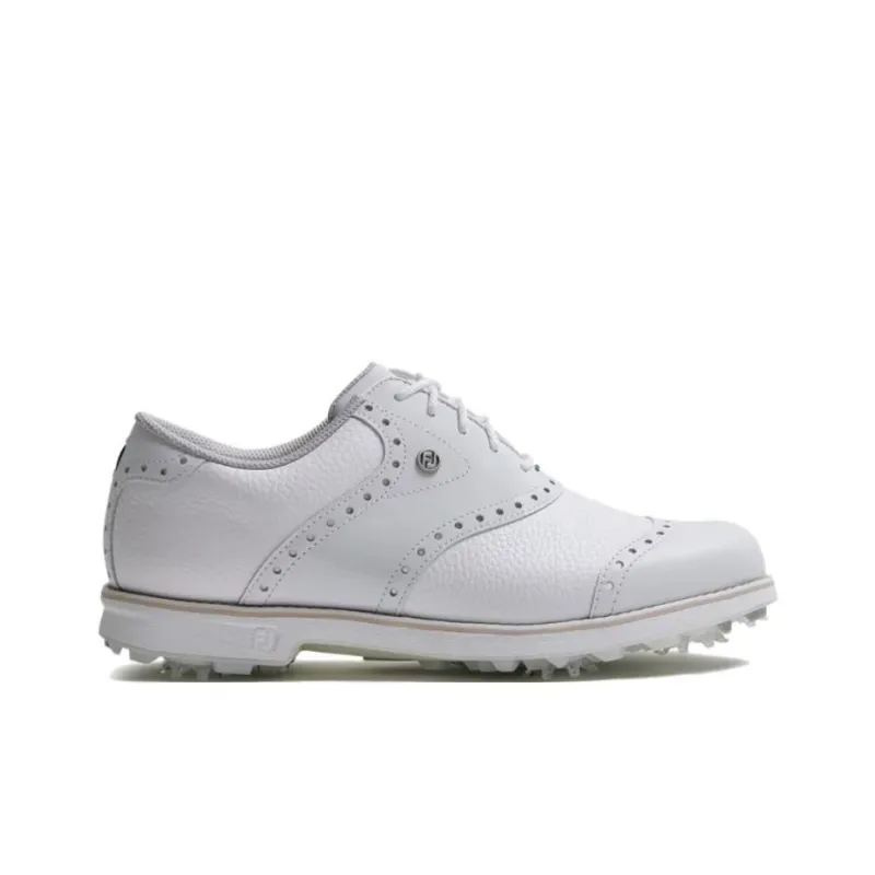 FOOTJOY Anti Slip Wear Resistant Low Top Golf Shoes Women's White-2