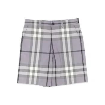 Burberry Check Pattern Bermuda Shorts