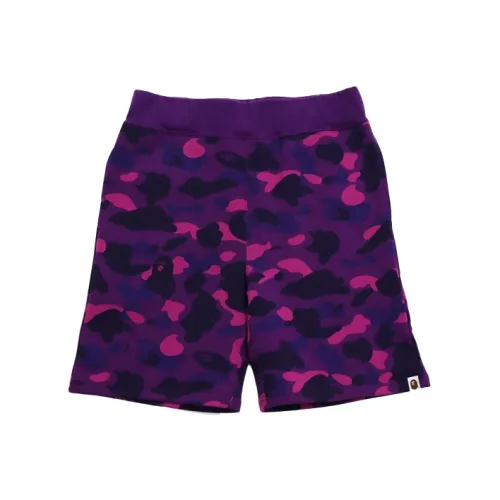 A BATHING APE Color Camo Sweat Shorts FW21