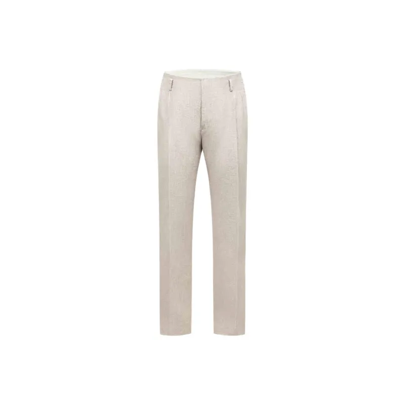 BY CREATIONS Casual Pants Men's Beige-0