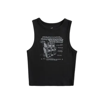 Hollister Tank Tops Women's Black
