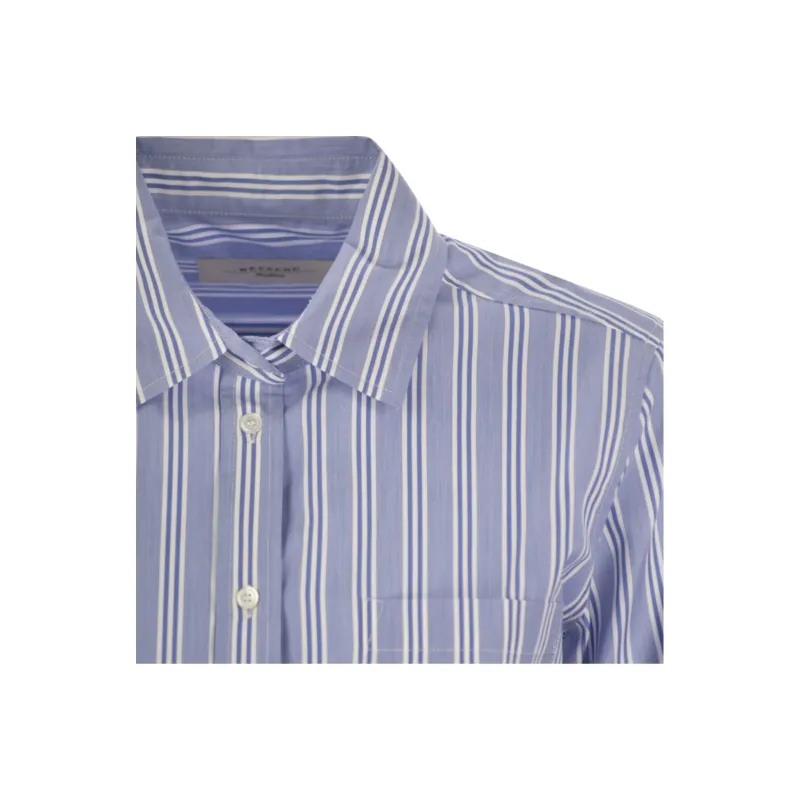WEEKEND MaxMara Bahamas Buttoned Striped Shirt-3