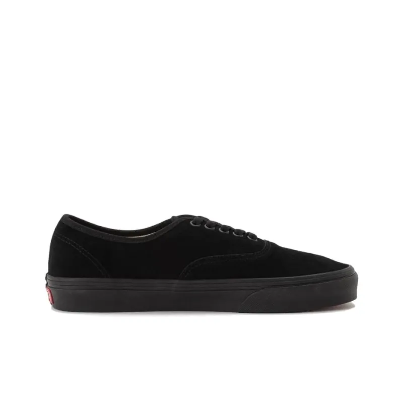 Vans Authentic Slip Resistant Shock Absorbers With Abrasion Resistant Properties Low Top Skateboard Shoes Unisex Black-1