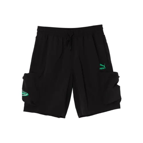 PUMA Casual Shorts Men Black
